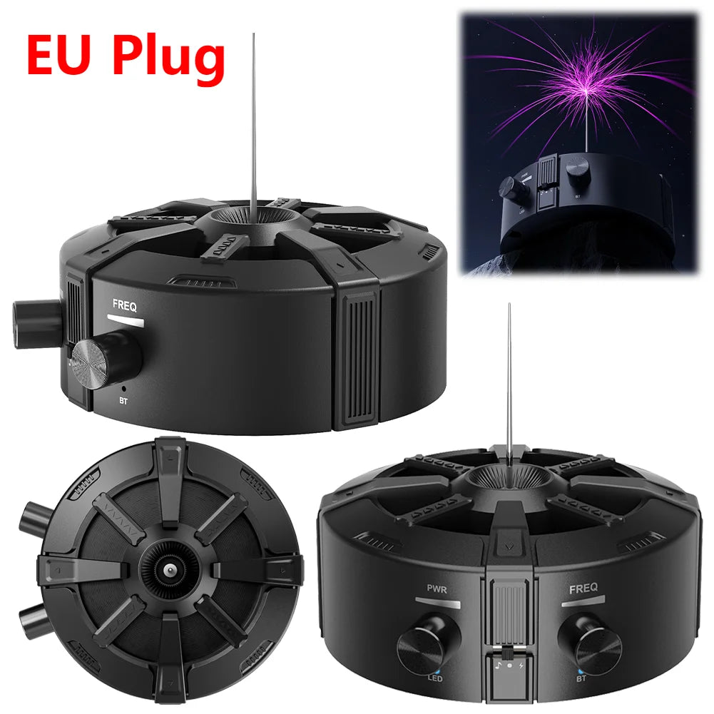New Tesla Coil Music Touchable Spark Musical Tesla Coil Lighting Student Science Experiment Tools Wireless Bluetooth Speaker