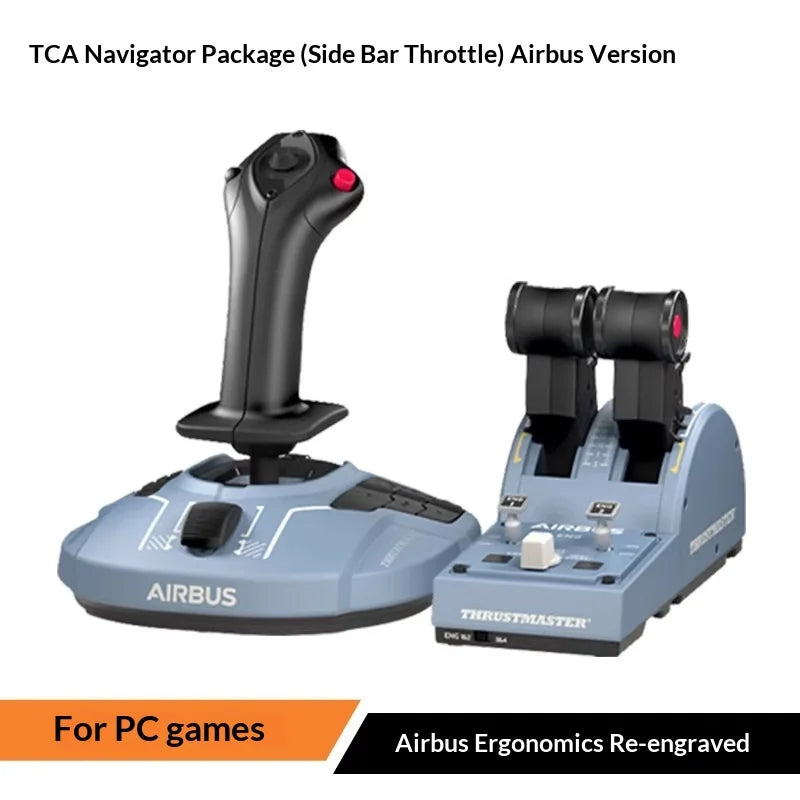 THRUSTMASTER TCA Airbus Edition A320 Simulated Flying Rocker HEART High Precision Magnetic Induction Technology Game Rocker Gift