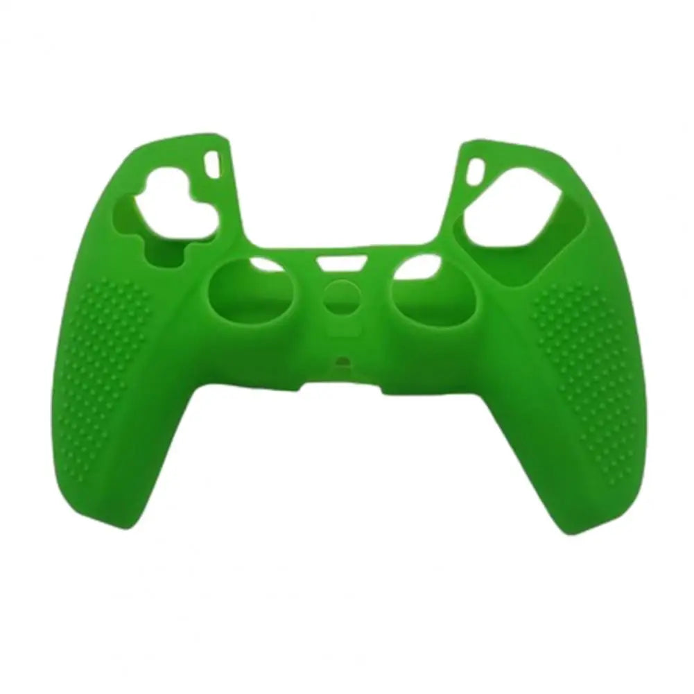 Silicone Protective Skin Cover Shell for 5 PS5 Controller Anti Slip Rubber Case with 2 Thumb Grips Accessories Set
