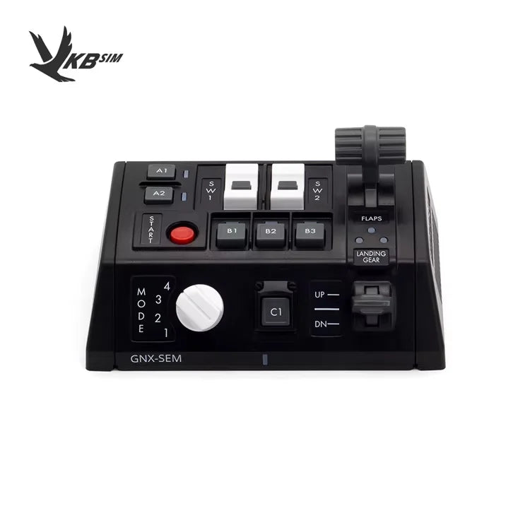 VKBSIM GNX SEM Game Rocker Programmable Two Color LED With Multifunctional Shaft Simulated Flight Rocker multifunctional bracket