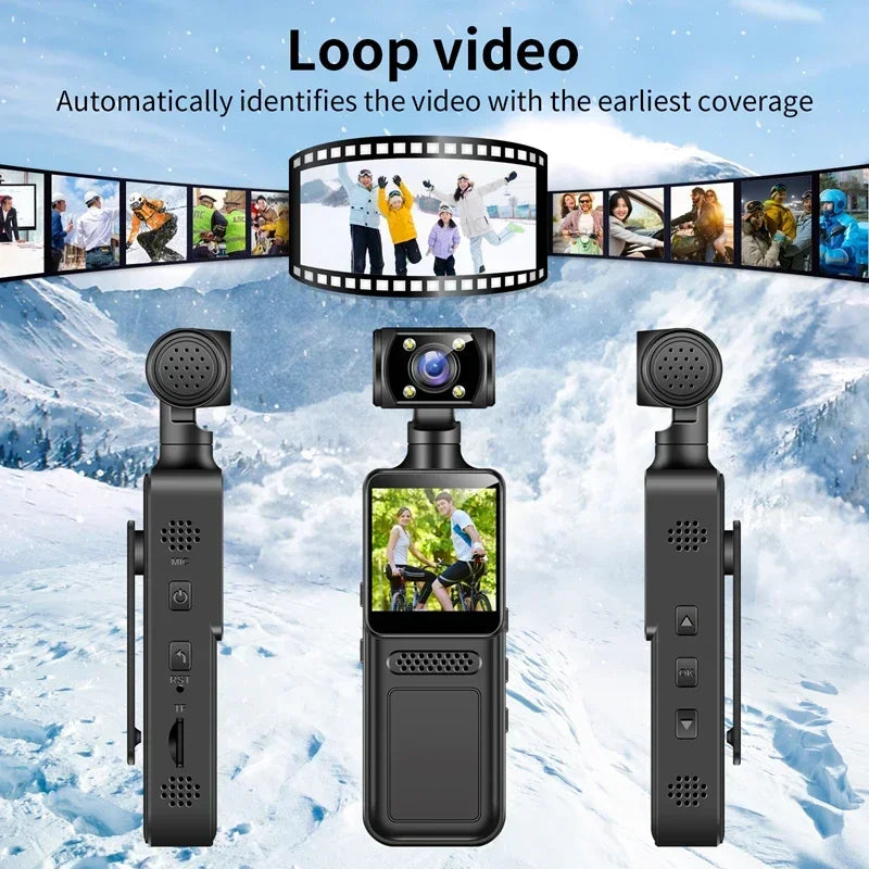 VIVO Mini New Camera 8K HD Handheld Portable Digital Video Recorder Professional Anti Shake Camera Night Vision Action Camera
