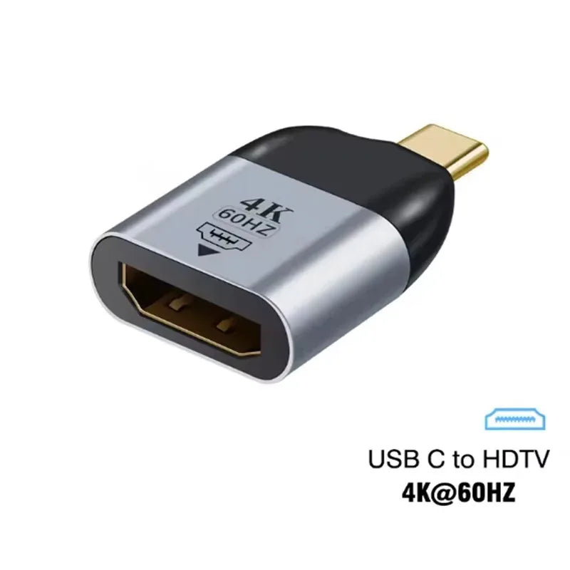 USB Type C To HDMI-Compatible 8K USB C to DP DisplayPort miniDP 4K VGA Adapter For Laptop MacBook TV Box PS5 Switch iPad Galaxy