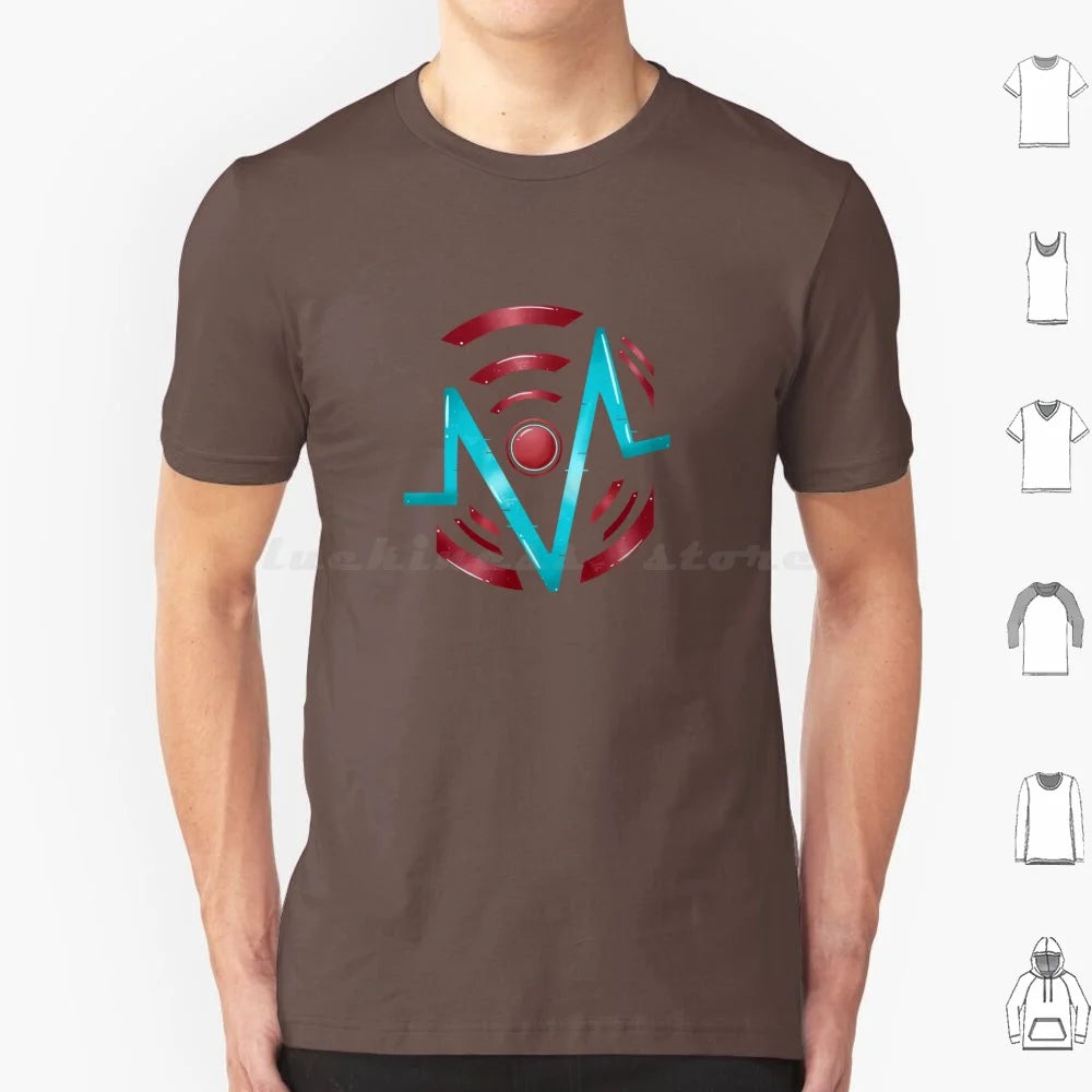 Vox Logo T Shirt Men Women Kids 6xl Vox Hazbin The Vees Velvette Vivziepop Tv Radio Demon Alastor Vox Laptop Hydro