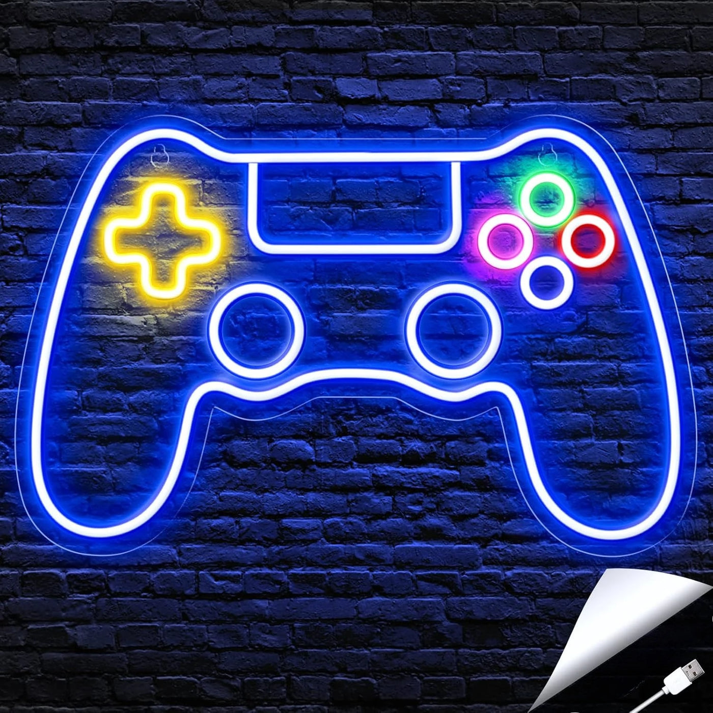 Gamer Neon Sign USB Dimmable Gamepad LED Light Gaming Room Bar Bedroom Decorations neon personnalisé Gift led sign