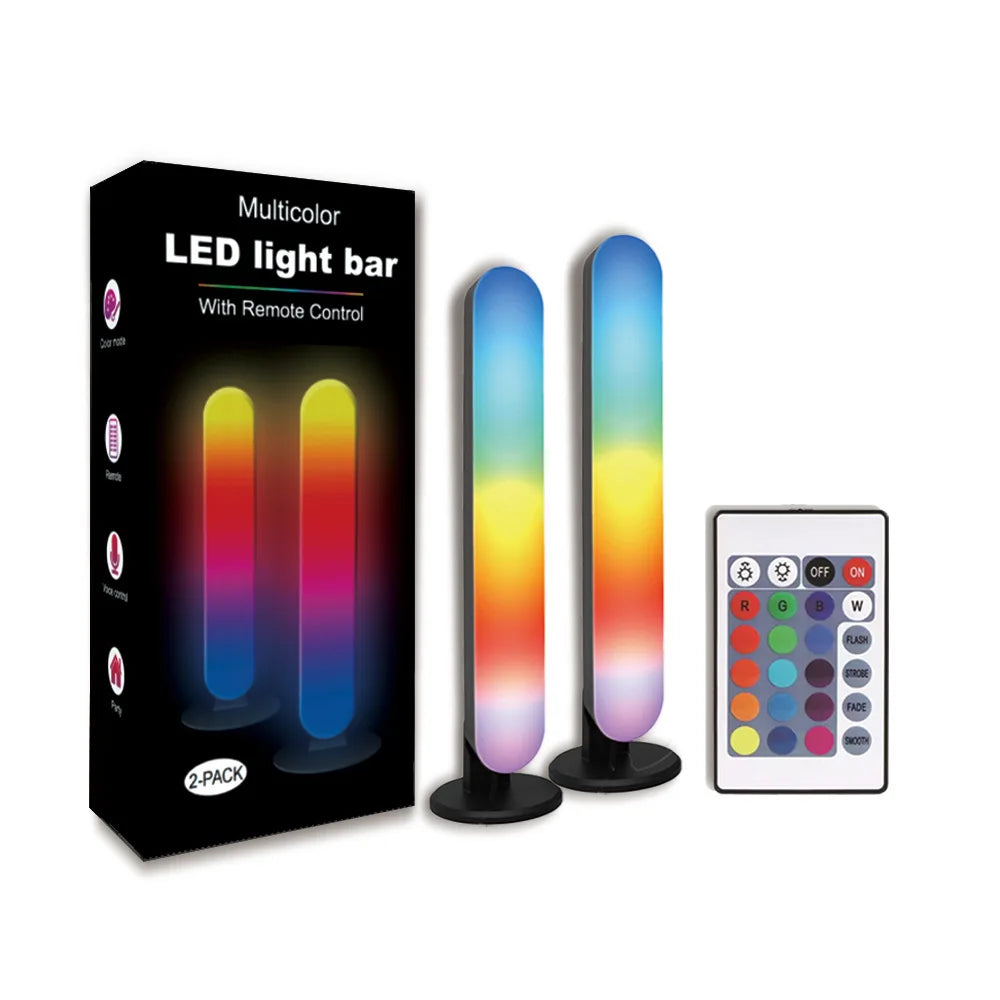 USB Gaming Desktop LED Atmosphere Light, RGB Color-Changing Bedside Lamp, Strip Light, String Light, Night Light