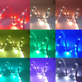 1-30m Bluetooth App RGB 5050 Led Strip Light  5V USB Led Tape Flexible Ribbon Diode Tape for TV Backlight Gaming Room Decoration