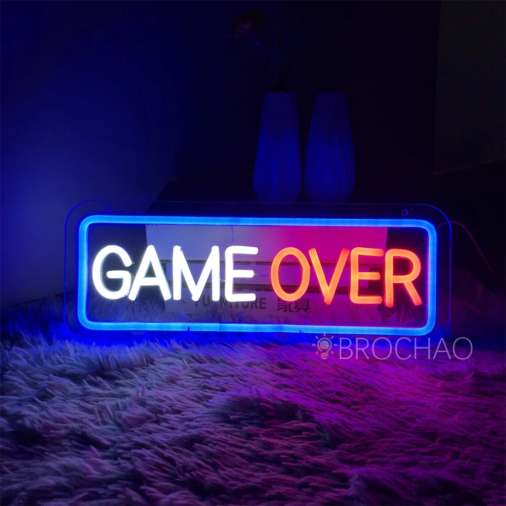 Neon Sign Lights Gaming Room Decoration Bedroom Neon Led Sign Home Decor Wall Art Custom Neon Light Personalize Birthday Gifts