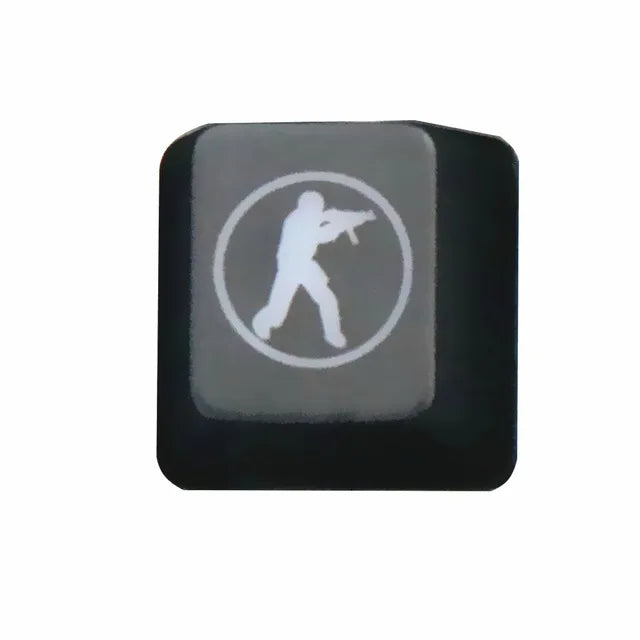 CS GO Gaming Keycaps Custom ABS Backlit Keycap For World Of Warcraft DOTA Gaming Key Caps For Mechanical Keyboard Key Cap