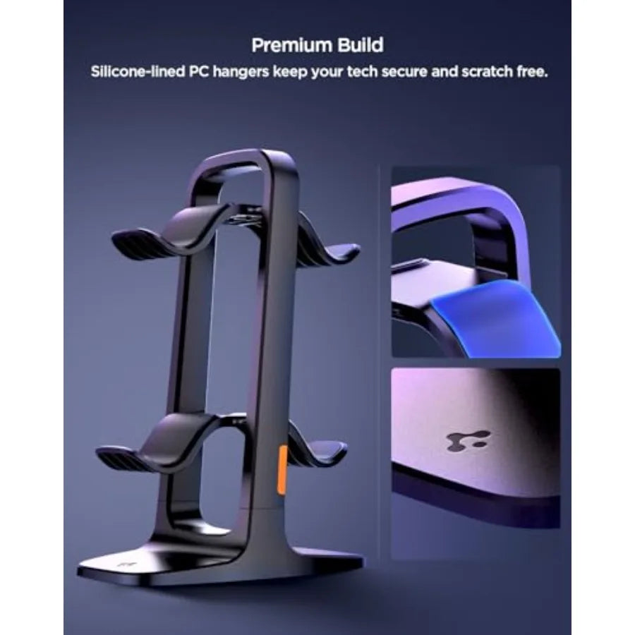 Gaming Controller and Headset Stand for PlayStation Xbox Nintendo Switch 2 Razer Gaming Headphones and Headsets Universal Desk
