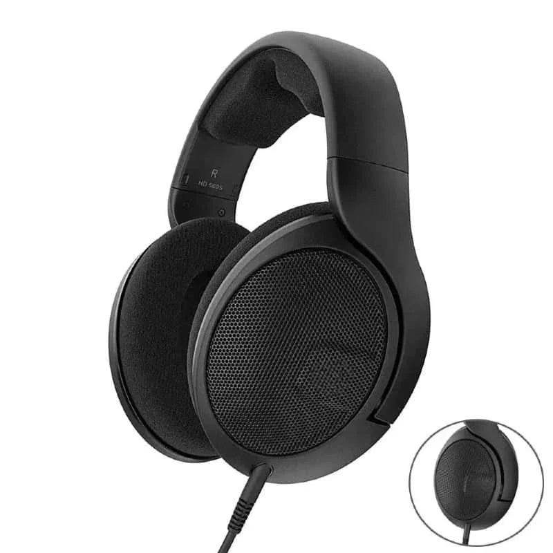 HD 560S Over Ear Headphones Open Back Design Neutral Frequency Response Sound Field Original Detachable Cable 3m Wired