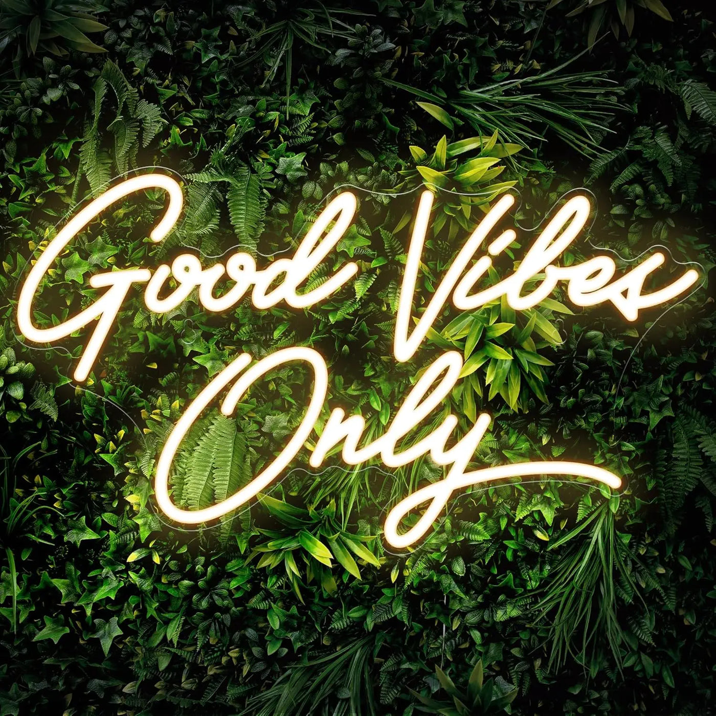 Good Vibes Neon Sign USB Dimmable Smile Face LED Light for Bar Party Dorm Gaming Room Bedroom Decorations neon personnalisé Gift
