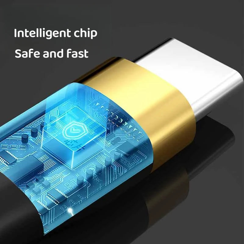 120W Type C To Type C Cable PD Super Fast Charging Data Cord For iphone Samsung Xiaomi OPPO USB-C Mobile Phone Cable Accessories