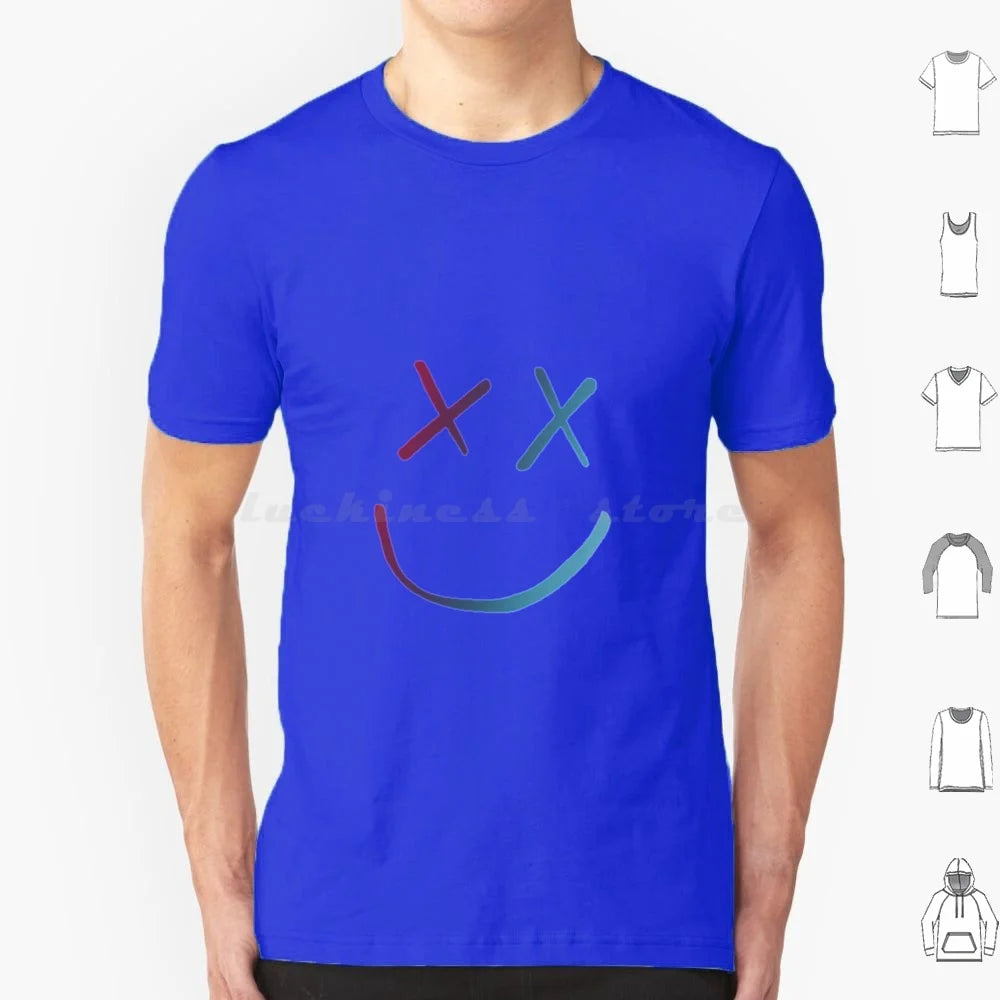 FAZE1 T Shirt Big Size 100% Cotton Rainbow Face Cool Fearless Walls Kill My Mind Purple Face Niall Horan Liam Payne Zayn Cute Laptop