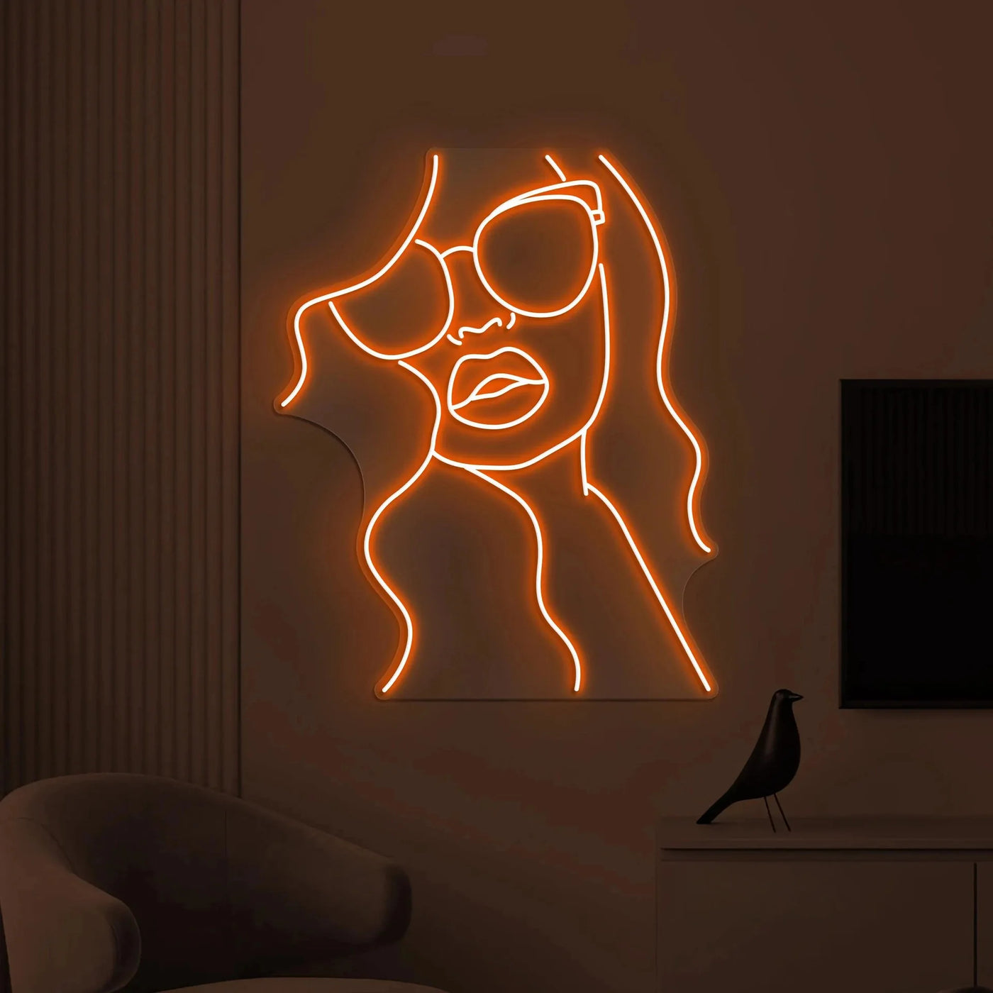 Sexy  Woman Neon Sign Art Wall Ligh  USB Led Light for Gaming Room Bar Aesthetic Bedroom Decoration neon personnalisé Gift