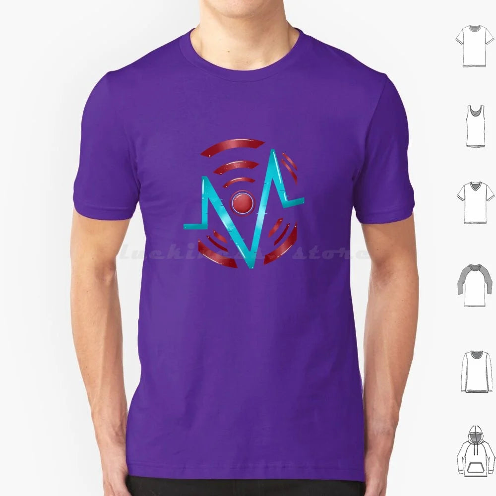 Vox Logo T Shirt Men Women Kids 6xl Vox Hazbin The Vees Velvette Vivziepop Tv Radio Demon Alastor Vox Laptop Hydro