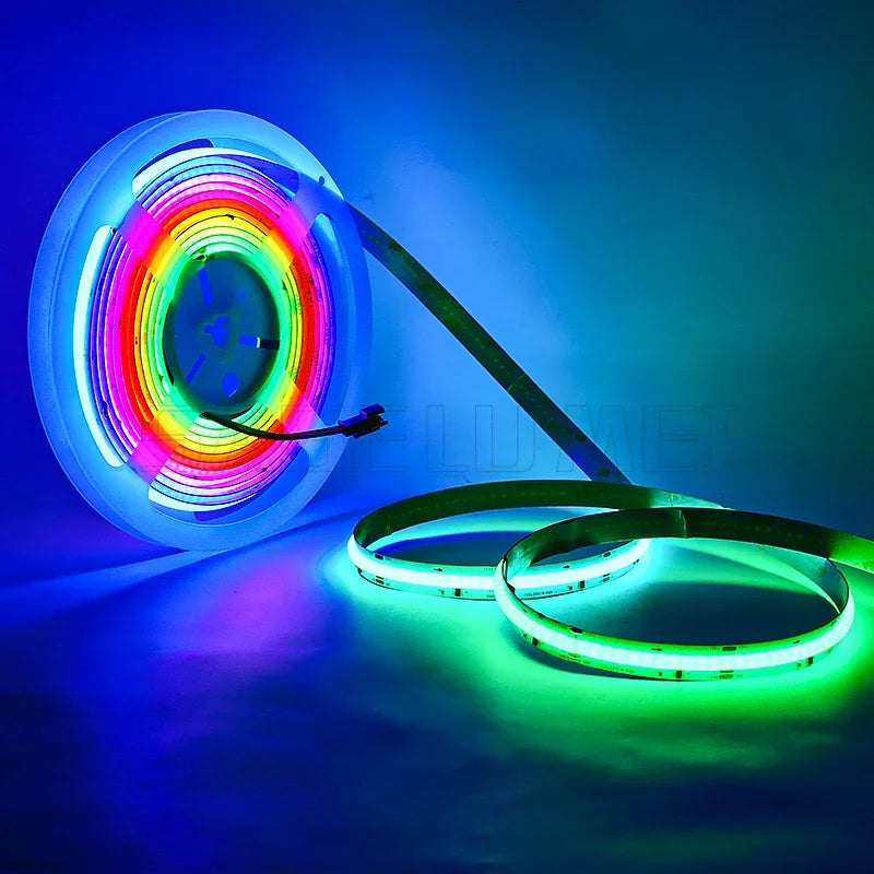 RGB Gaming Lights Strip DC12V 24V 576 720 784Leds/M TV Backlight COB LED Atmosphere Screen for KTV Bar Decor Game room Party 5M