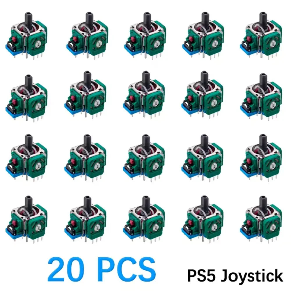 ORIGINAL 10PCS-50Pcs Replacement 3D Analog Joystick for PS5/PS4/Xbox One/Series Controller ThumbStick Repair Parts Accessory