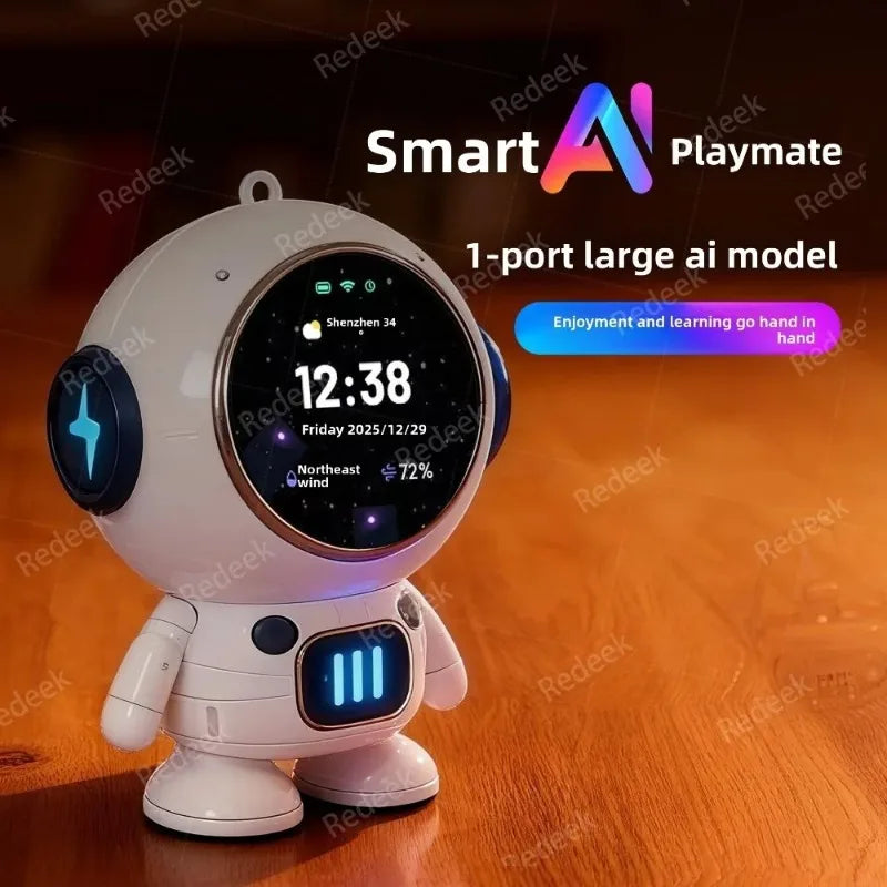 MiNi astronaut AI large model intelligent speaker M2 Bluetooth speaker  clock WIFI networked AI speaker Outdoor speaker