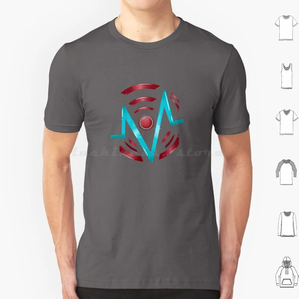 Vox Logo T Shirt Men Women Kids 6xl Vox Hazbin The Vees Velvette Vivziepop Tv Radio Demon Alastor Vox Laptop Hydro