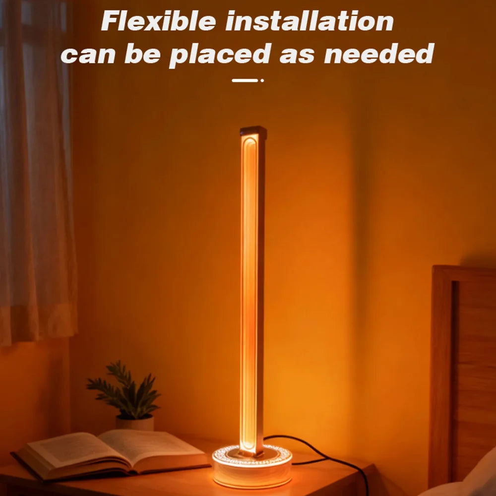 RGB LED Music Sync Ambient Light APP Remote Control USB Pickup Rhythm Mood Lighting Gaming Desktop Floor Lamp For Bedroom Lights