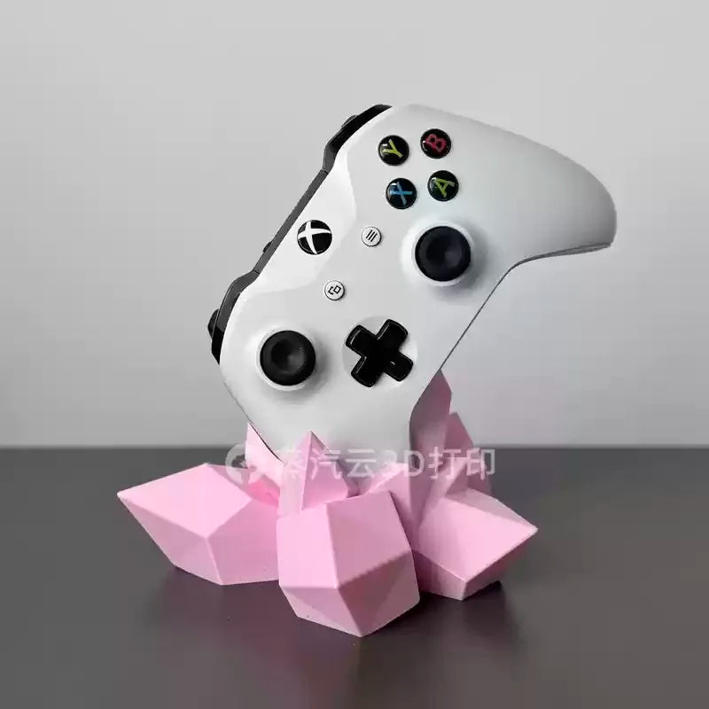 Universal Gaming Controller Stand 3d Printed Crystal Display Holder For Xbox Ps4 Ps5 Switch - Toy & Hobby Accessory