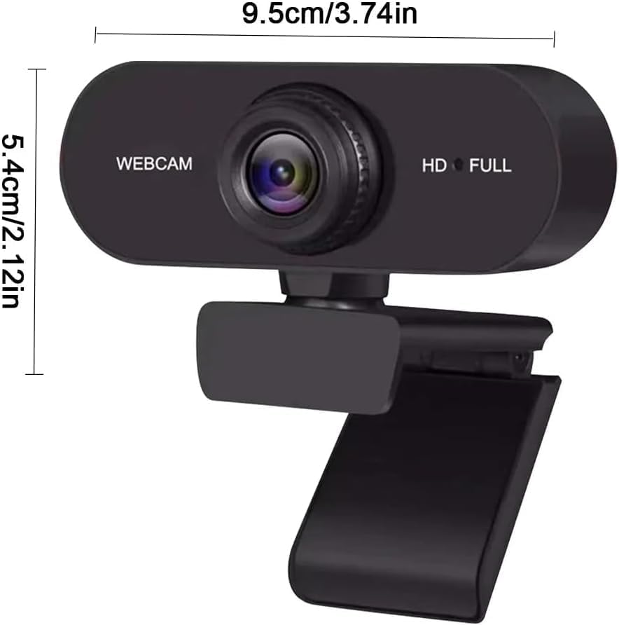 FAZE1 USB HD 1080P/2K Webcam Autofocus with Microphone Computer Webcam PC Webcam for PC/Laptop Conferences and Video Calls