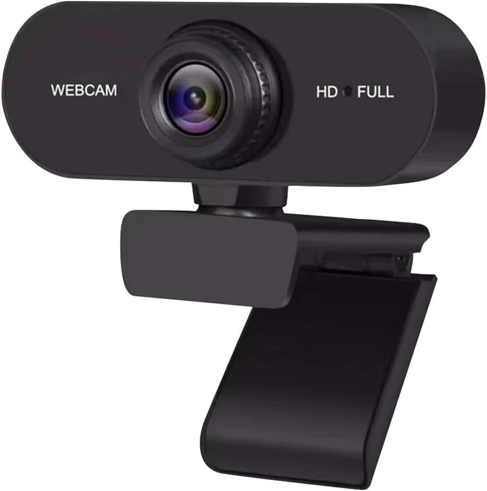 FAZE1 USB HD 1080P/2K Webcam Autofocus with Microphone Computer Webcam PC Webcam for PC/Laptop Conferences and Video Calls