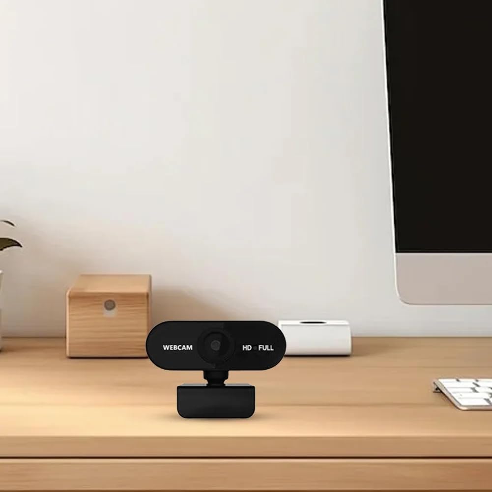 FAZE1 USB HD 1080P/2K Webcam Autofocus with Microphone Computer Webcam PC Webcam for PC/Laptop Conferences and Video Calls