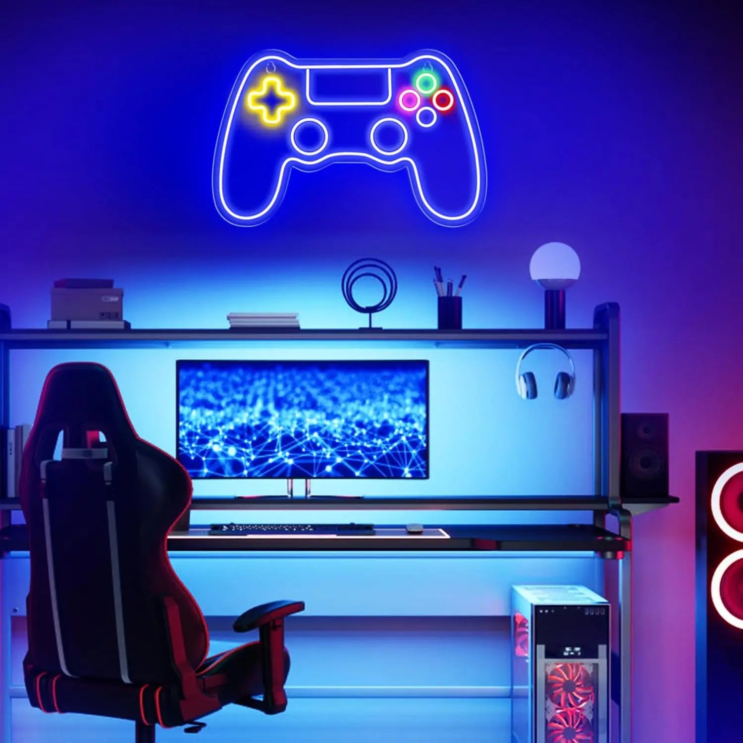 Gamer Neon Sign USB Dimmable Gamepad LED Light Gaming Room Bar Bedroom Decorations neon personnalisé Gift led sign