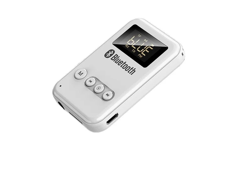 Bluetooth 5.0 Receiver Transmitter 2-in-1 Adapter Suitable for Computer Speakers Car FM