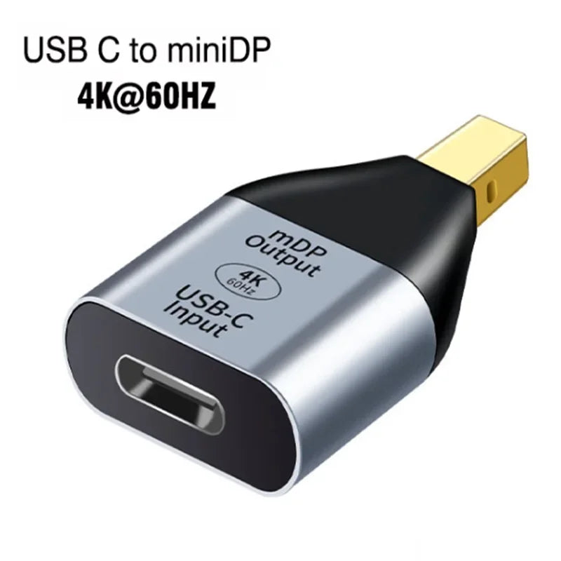 USB Type C To HDMI-Compatible 8K USB C to DP DisplayPort miniDP 4K VGA Adapter For Laptop MacBook TV Box PS5 Switch iPad Galaxy