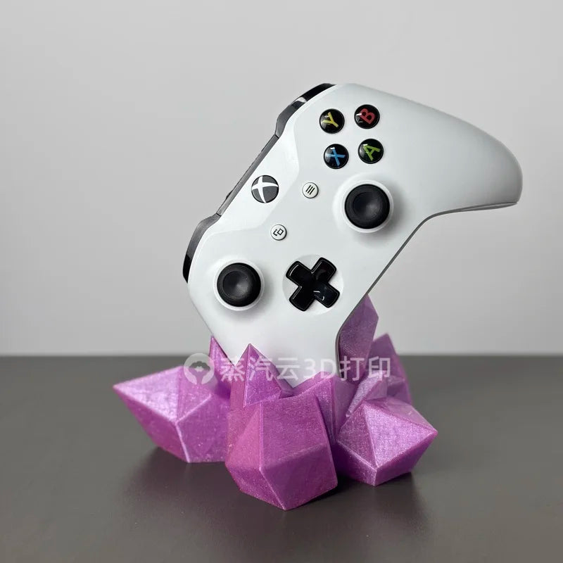Universal Gaming Controller Stand 3d Printed Crystal Display Holder For Xbox Ps4 Ps5 Switch - Toy & Hobby Accessory