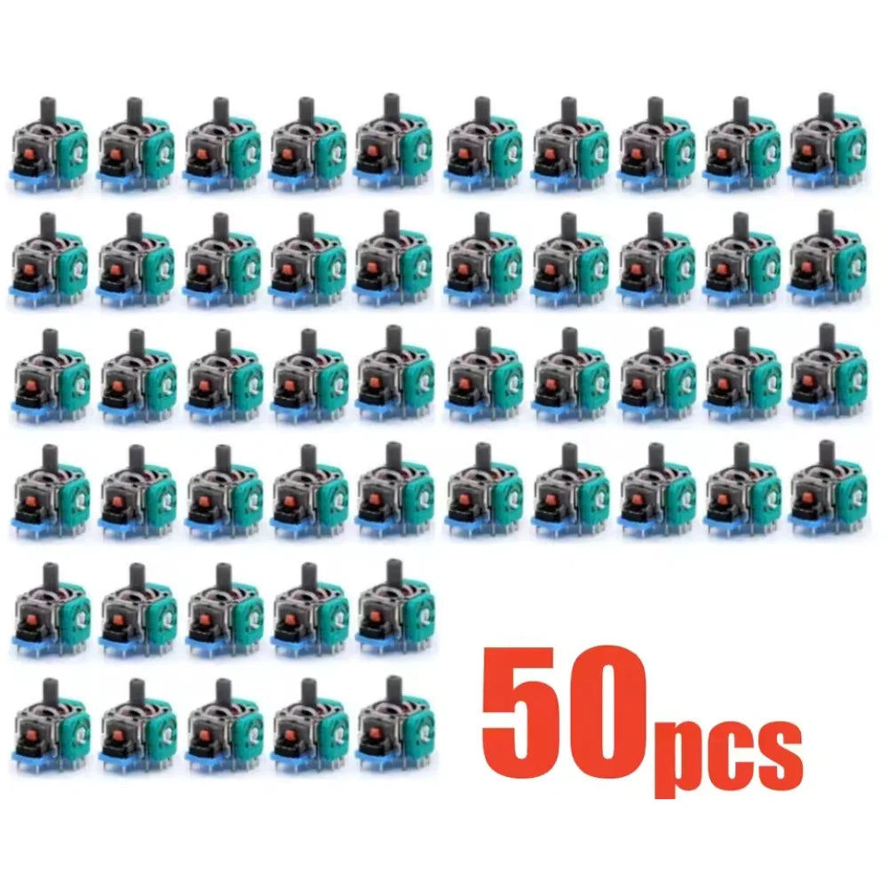 ORIGINAL 10PCS-50Pcs Replacement 3D Analog Joystick for PS5/PS4/Xbox One/Series Controller ThumbStick Repair Parts Accessory