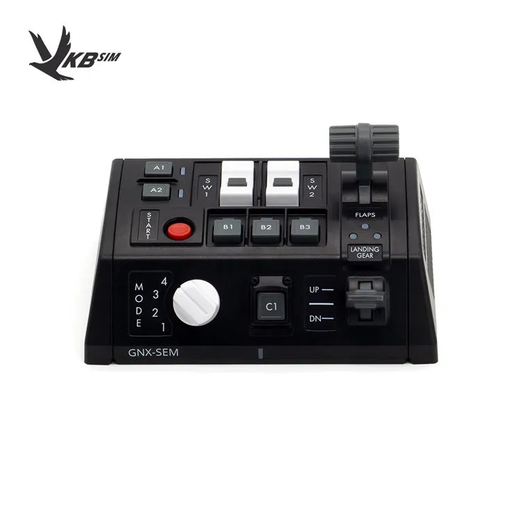 VKBSIM GNX SEM Game Rocker Programmable Two Color LED With Multifunctional Shaft Simulated Flight Rocker multifunctional bracket