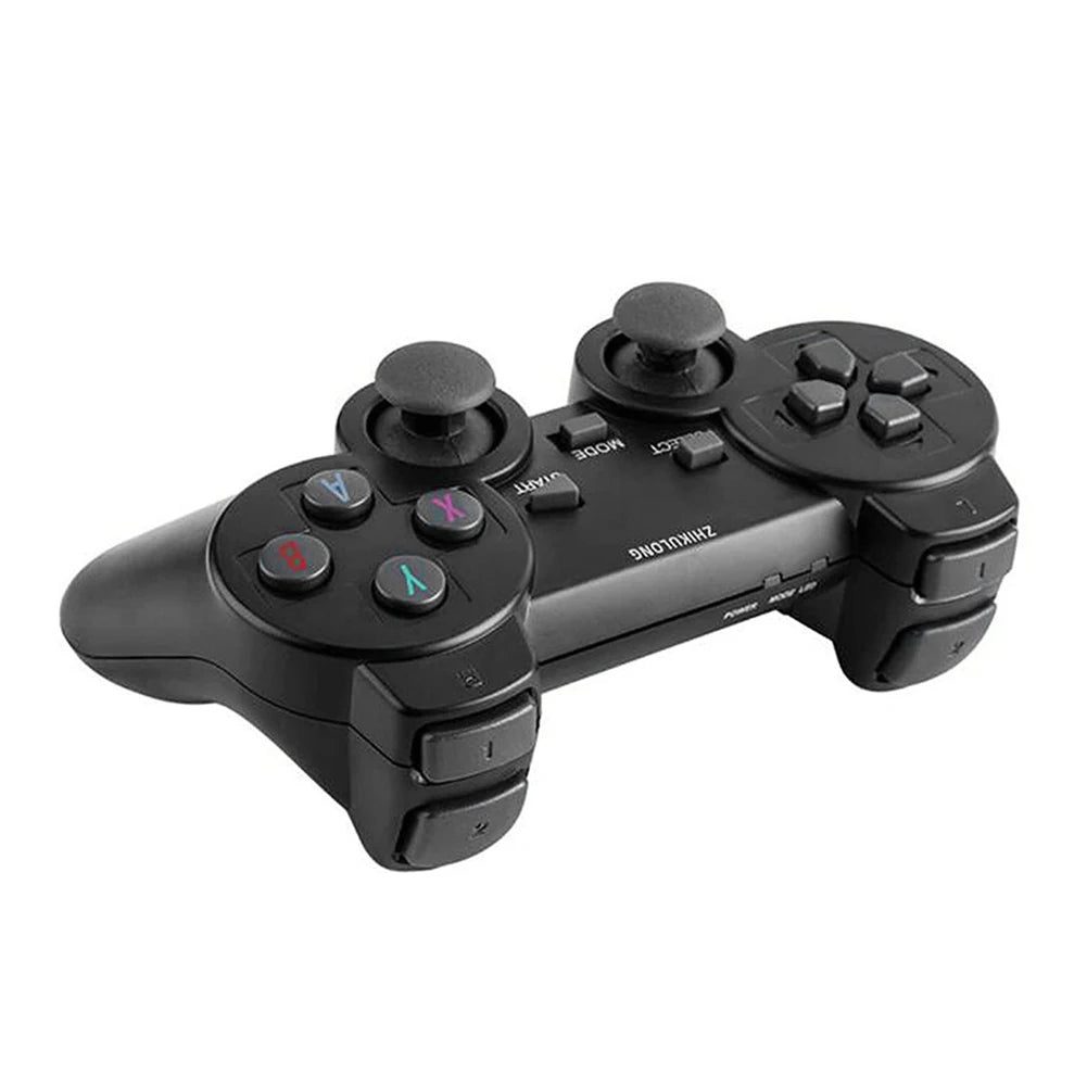 2.4G Wireless Gaming Controller with Receiver Wireless Game Joystick Gamepad 3D Rocker Wireless Gamepad Compatible with M8/ D90