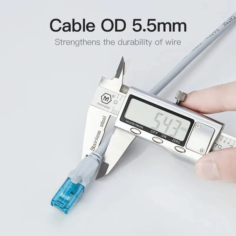 Vention Ethernet Cable Cat5e Gigabit High Speed 100Mbps Internet Cable RJ45 Shielded Network LAN Cord for PC PS5 PS4 PS3 Xbox