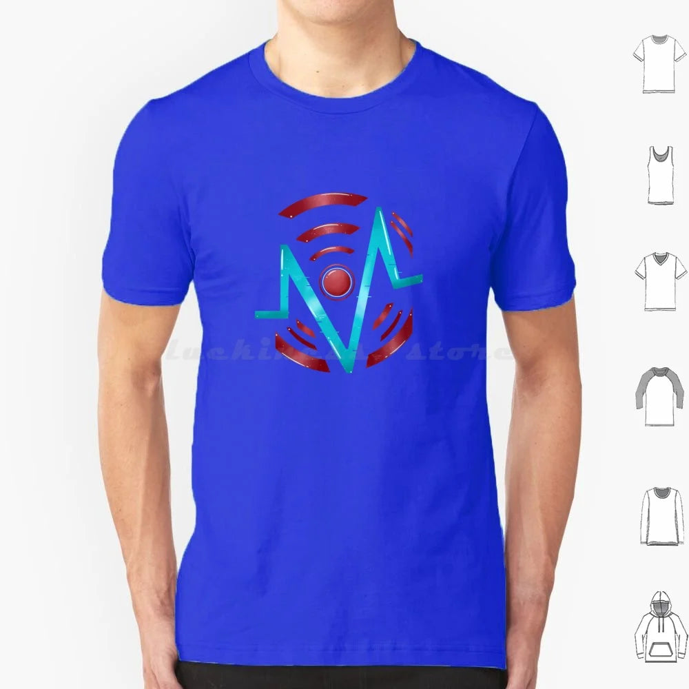 Vox Logo T Shirt Men Women Kids 6xl Vox Hazbin The Vees Velvette Vivziepop Tv Radio Demon Alastor Vox Laptop Hydro