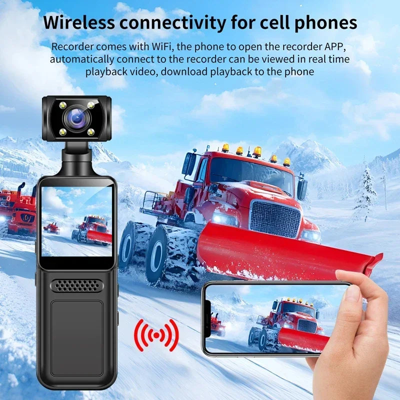 VIVO Mini New Camera 8K HD Handheld Portable Digital Video Recorder Professional Anti Shake Camera Night Vision Action Camera