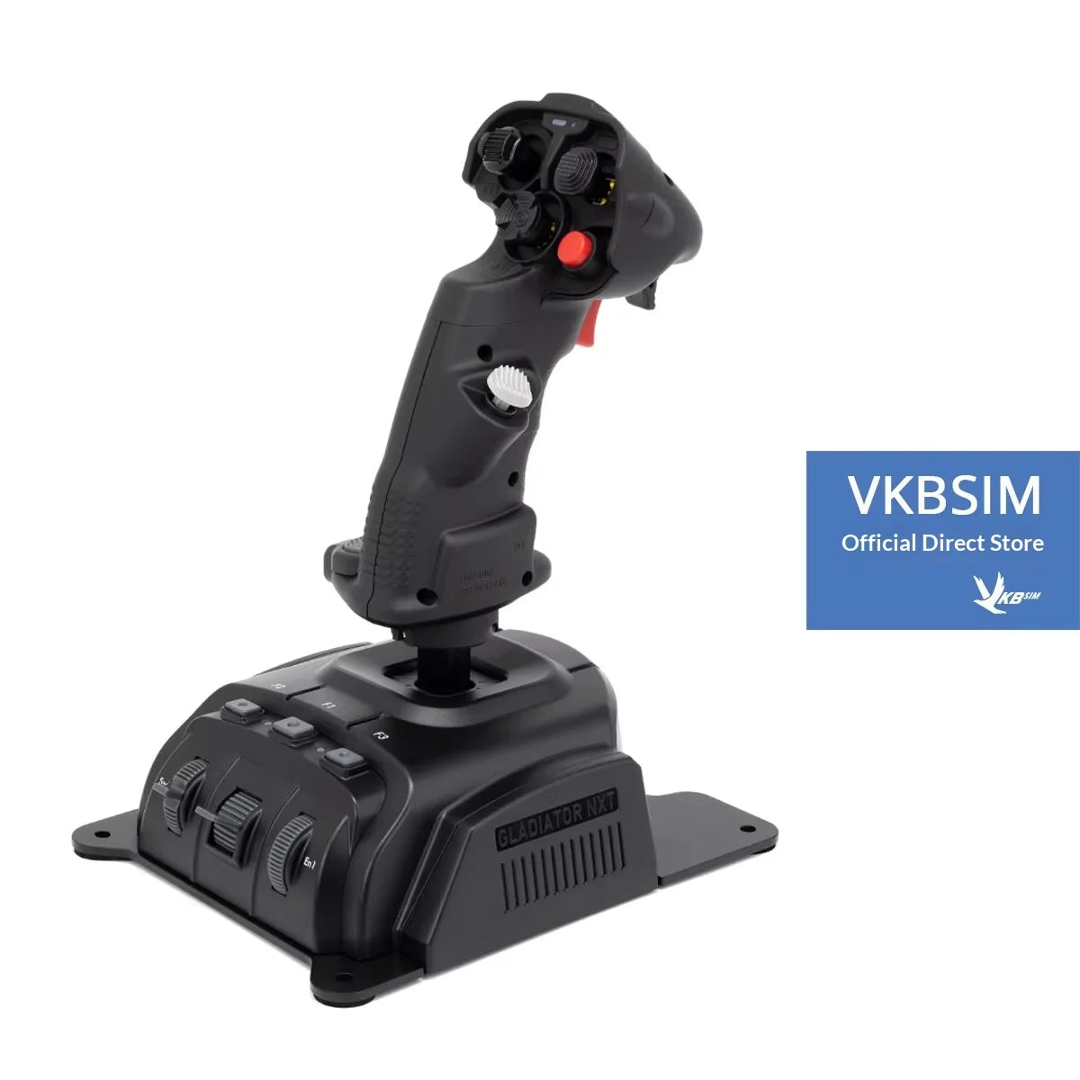 VKBSIM Gladiator NXT EVO SCG Game Rocker Programmable RGB LED Simulated  Flight Rocker Expansion Module Gladiator NXT EVO Base