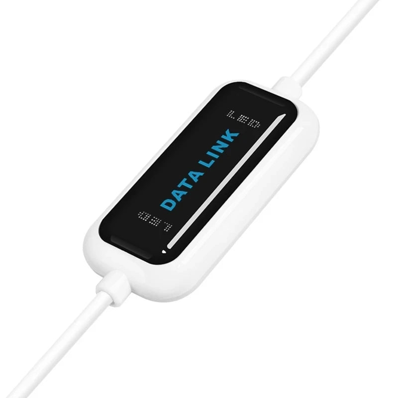 PC to PC USB Online Share Sync Link Cable Net Direct Data File Transfer Bridge LED Easy Copy Between 2 Computer Data Link Cable