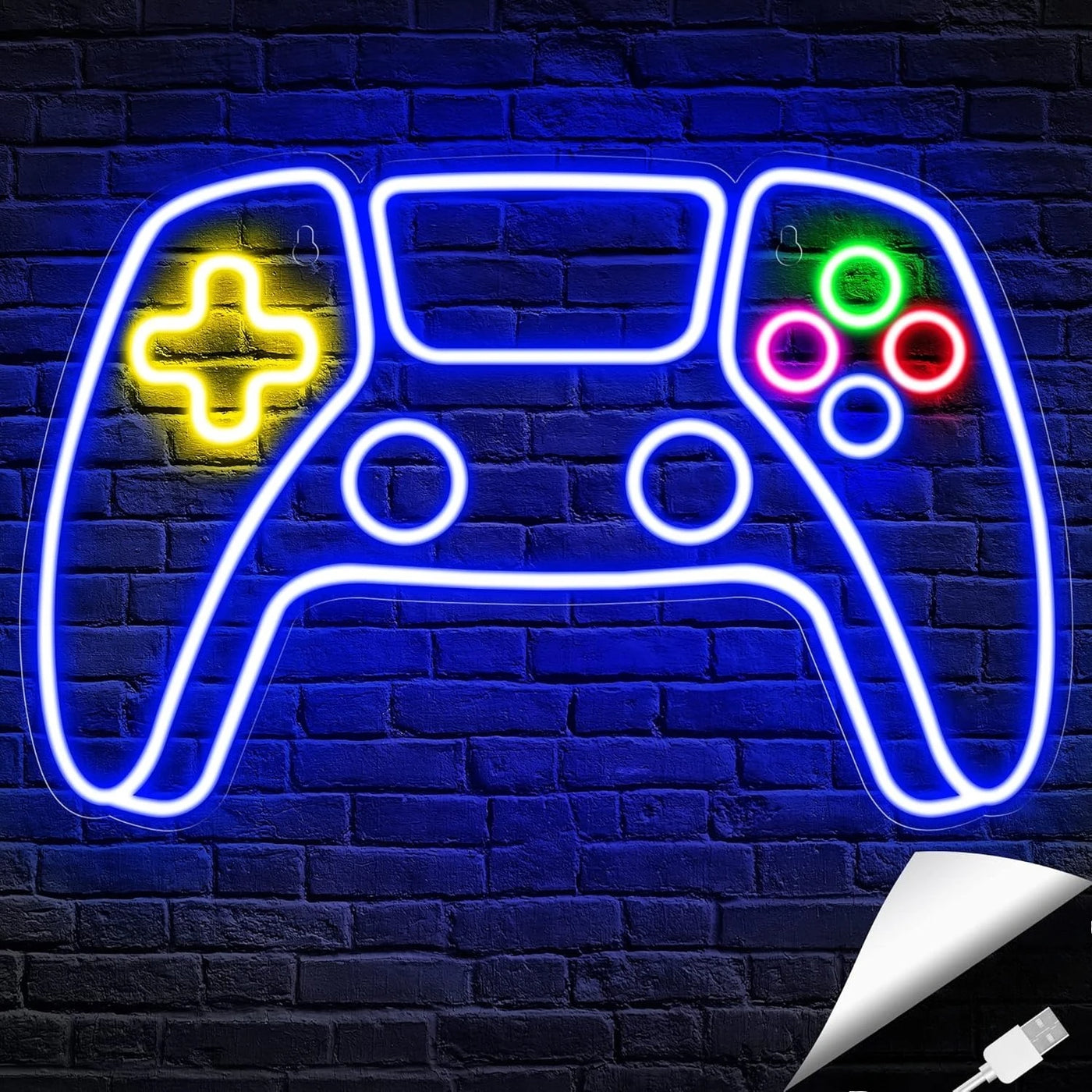 Gamer Neon Sign USB Dimmable Gamepad LED Light Gaming Room Bar Bedroom Decorations neon personnalisé Gift led sign