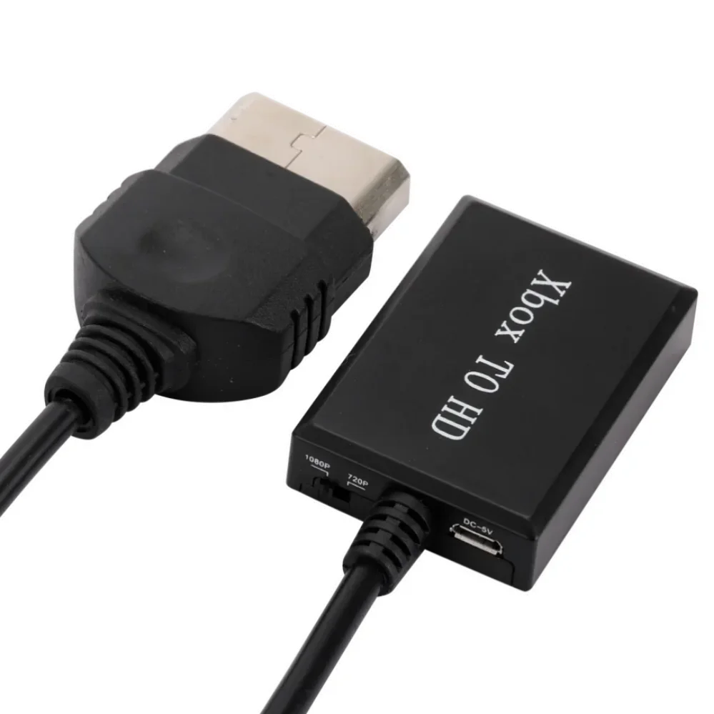 For Xbox to HDMI-compatible Video Converter Adapter HD 1080P/720P With USB Power Cable For Models Of Original Consoles