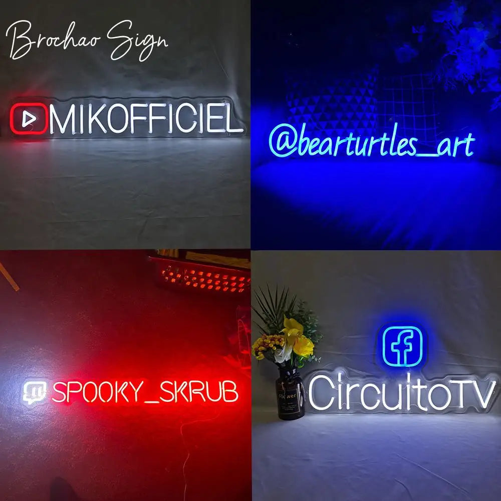 Personalized Gamer Neon Sign Led Wall Custom LED Lights USB Gaming ID Bedroom Decoration Bar music Game Room Decor Neon Lights