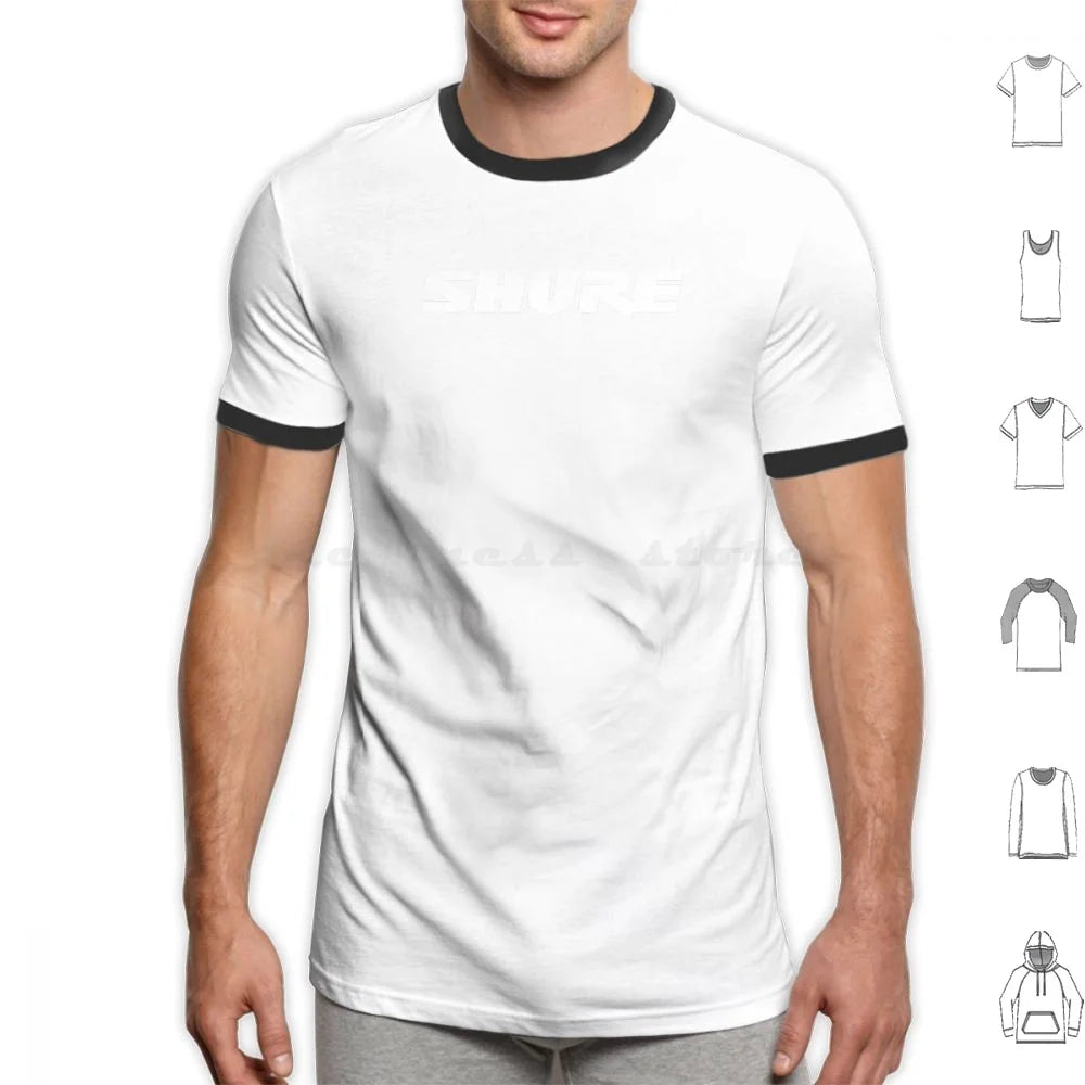 American Products T Shirt Cotton Men Women DIY Print Acoustic Cinema Microphone Speaker Phonograph Cartridges Rode Technica