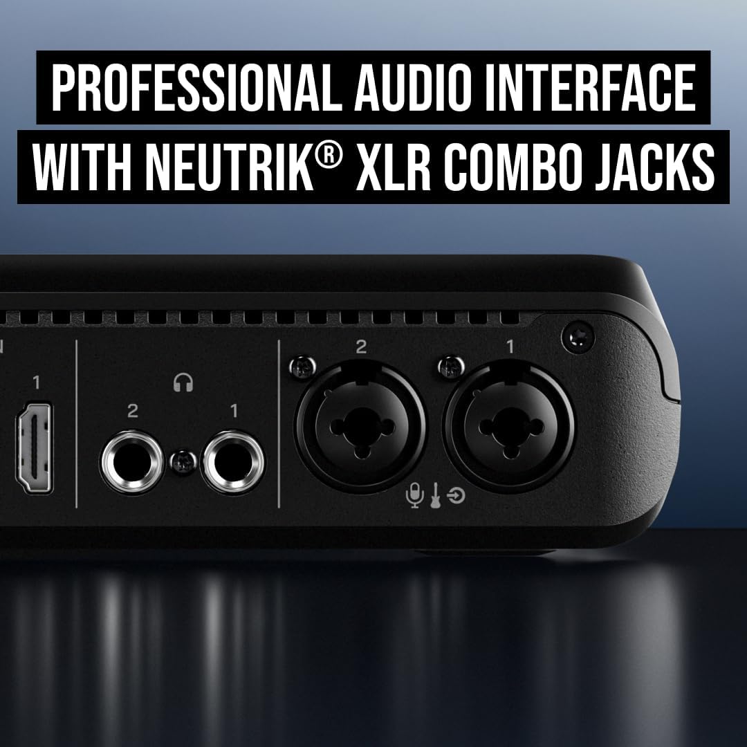 RØDE RØDECaster Video S – Podcast Video Switcher and Audio Interface – Multi-Camera, 4 x Video Inputs (HDMI and USB), 1080p60, Multi-Source Scenes