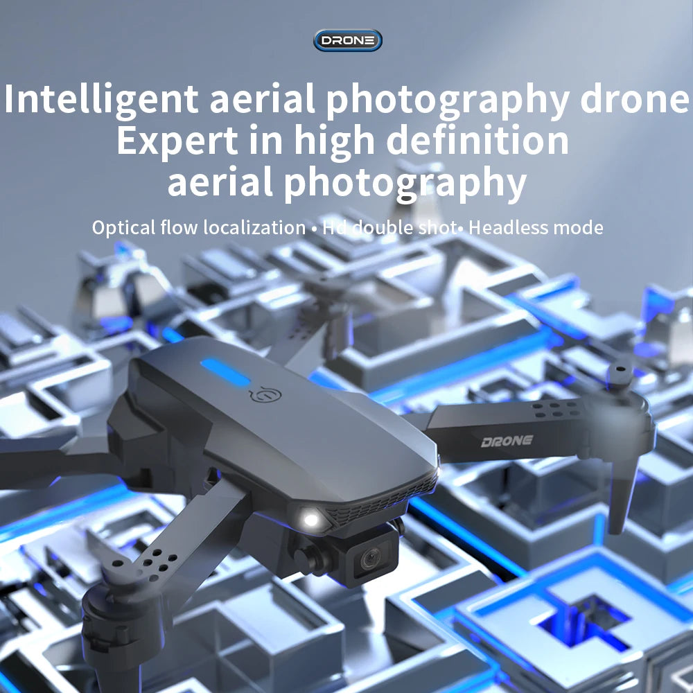 2025 E88 Pro Drone Profesional HD 4K RC Airplane Dual-Camera Optical flow Localization RC Quadcopter Airplane Helicopter Boy Toy