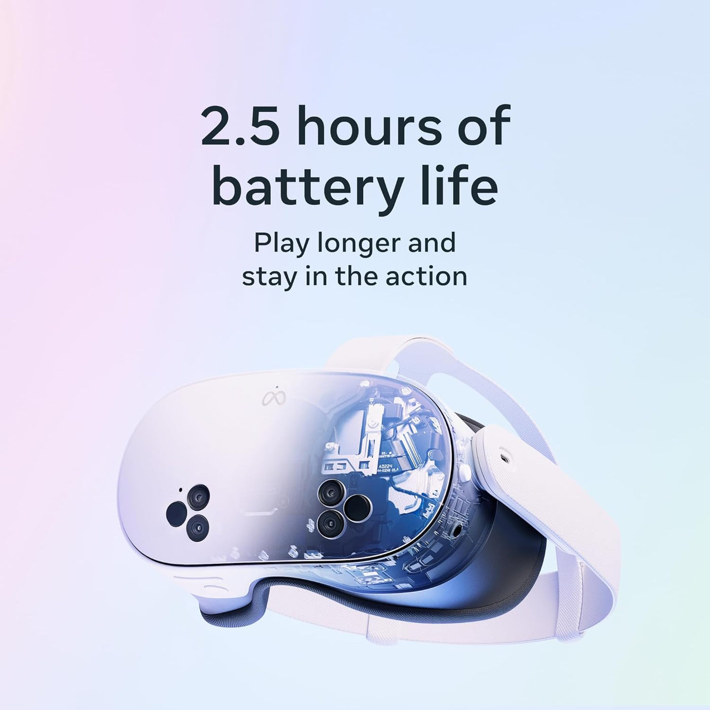 Meta Quest 3S 128GB | VR Headset | 33% More Memory | 2X Graphical Processing Power | Virtual Reality Without Wires | Access to 100+ Games with a 3-Month Free Trial of Meta Horizon+ Included