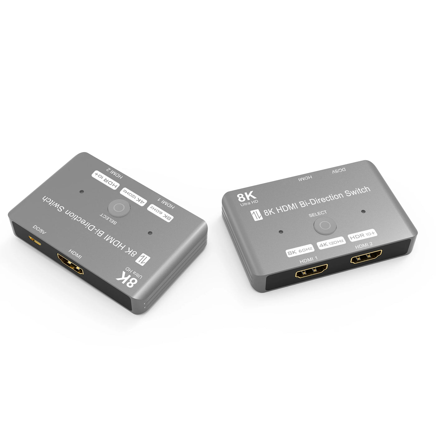 8K HDMI 2.1 Splitter Switch 2 in 1 out Hdmi Switcher 8K@60Hz 4K@120Hz For PS5 3080 HDMI-Compatible Monitor HDTV Xiaomi Xbox