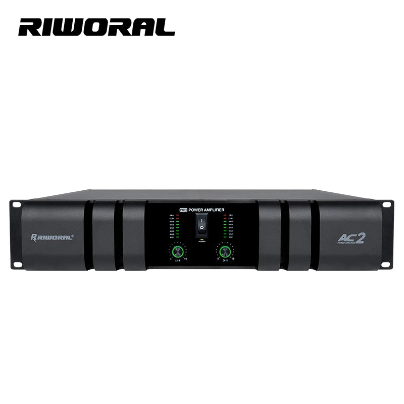 2026 AC2 Hot Selling Hifi Power Amplifier 2 Channel 800W Professional Audio Speaker Power Amplifiers for DJ Club Party