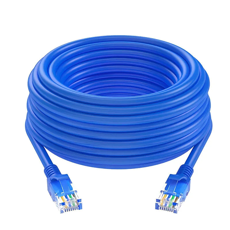 Cat6 Ethernet Cable RJ45 UTP Network Cord LAN Internet 1000Mbps High Speed for Laptop Router PC Router PS5 PC 4 3 Xbox Modem